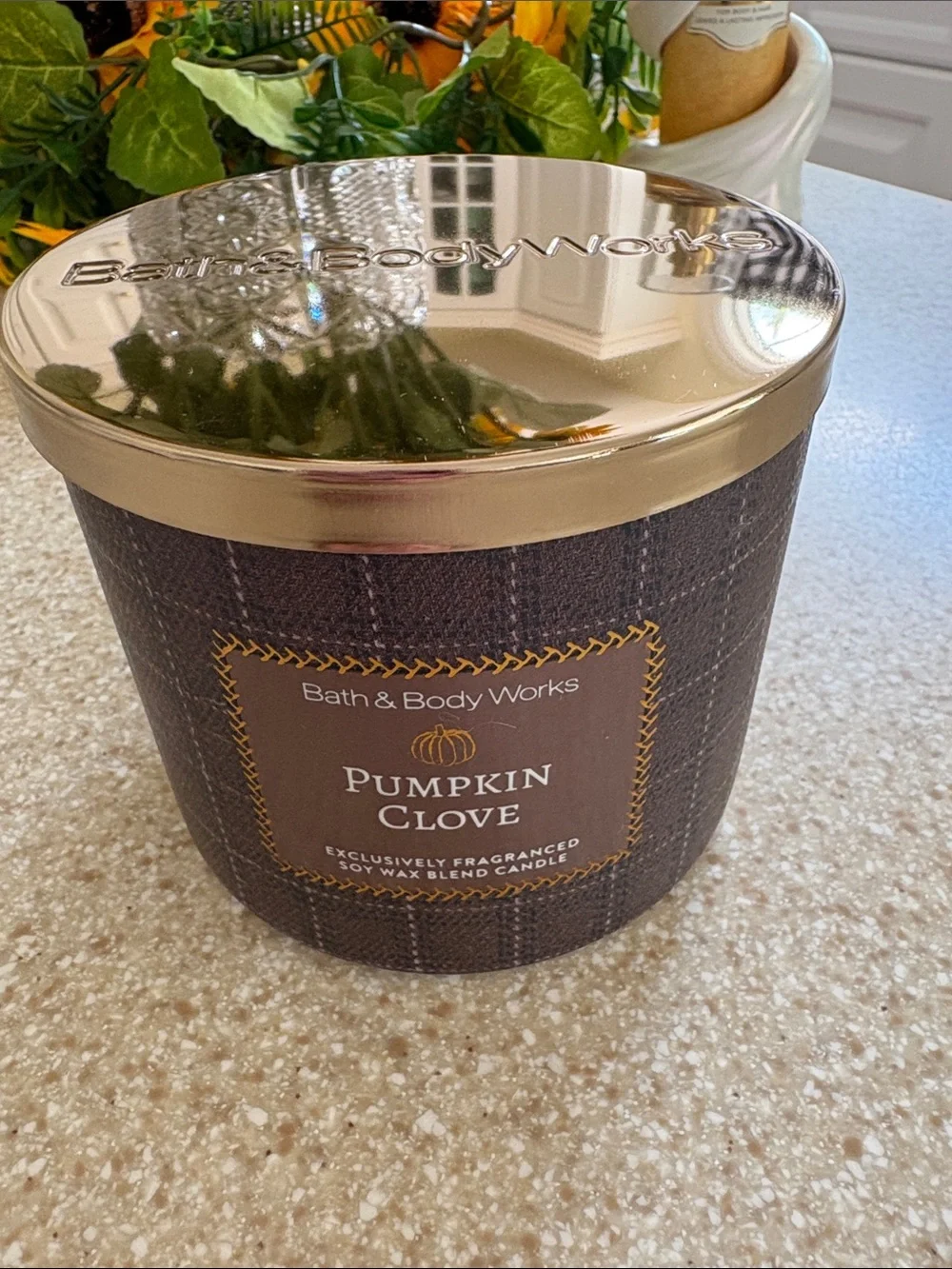 Bath & Body Works Pumpkin Clove Soy Wax Candle